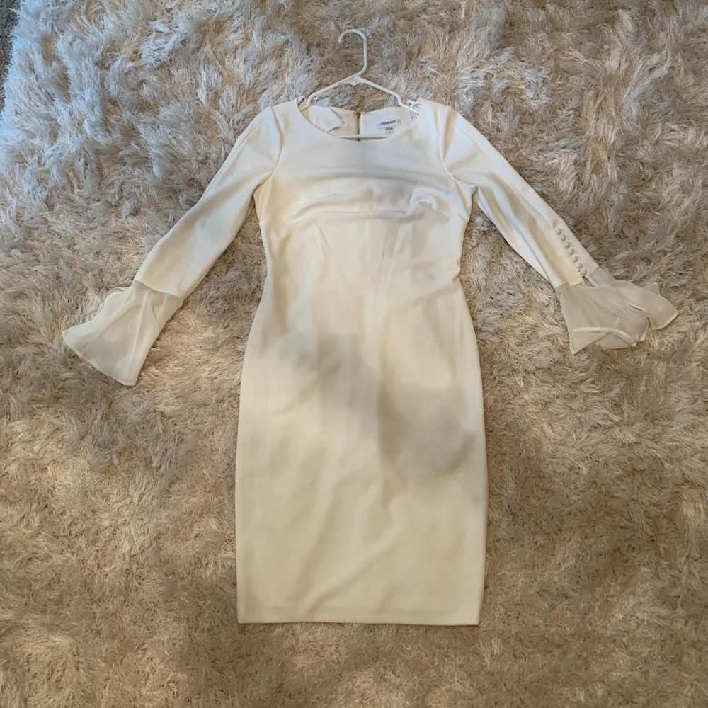 Size 4 Calvin Klein Midi Dress